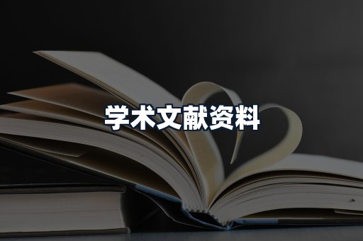 学术文献资料